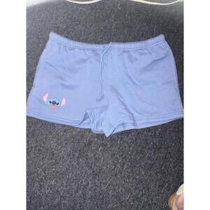 Brand New Stitch From Lilo & Stitch Women’s Size medium Blue 12” Shorts